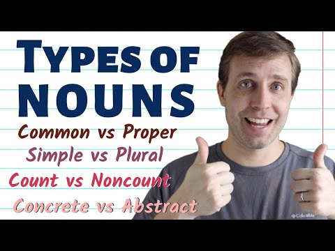 8 Types of NOUNS | Improve Your Grammar