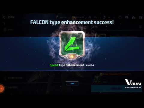 upgrading falcon to Max level part 1 marvel future fight