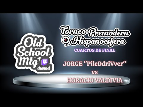 OLD SCHOOL MTG CHANNEL HISPANOESFERA ·1/4 - UB PSYCHATOG vs THE ROCK