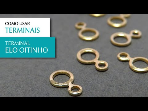 Como Usar Terminal Elo na Montagem de Semijoias - Pedra Mística
