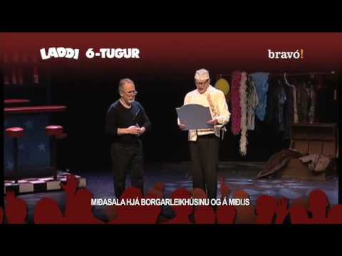 Laddi 6-tugur í Borgarleikhúsinu - 62ja ára afmælissýning - TV auglýsingin