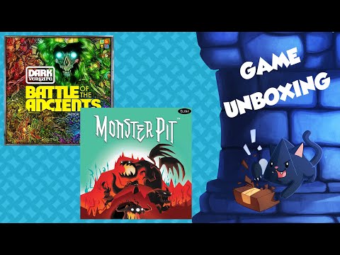Unboxing Monster Pit and Dark Ventures