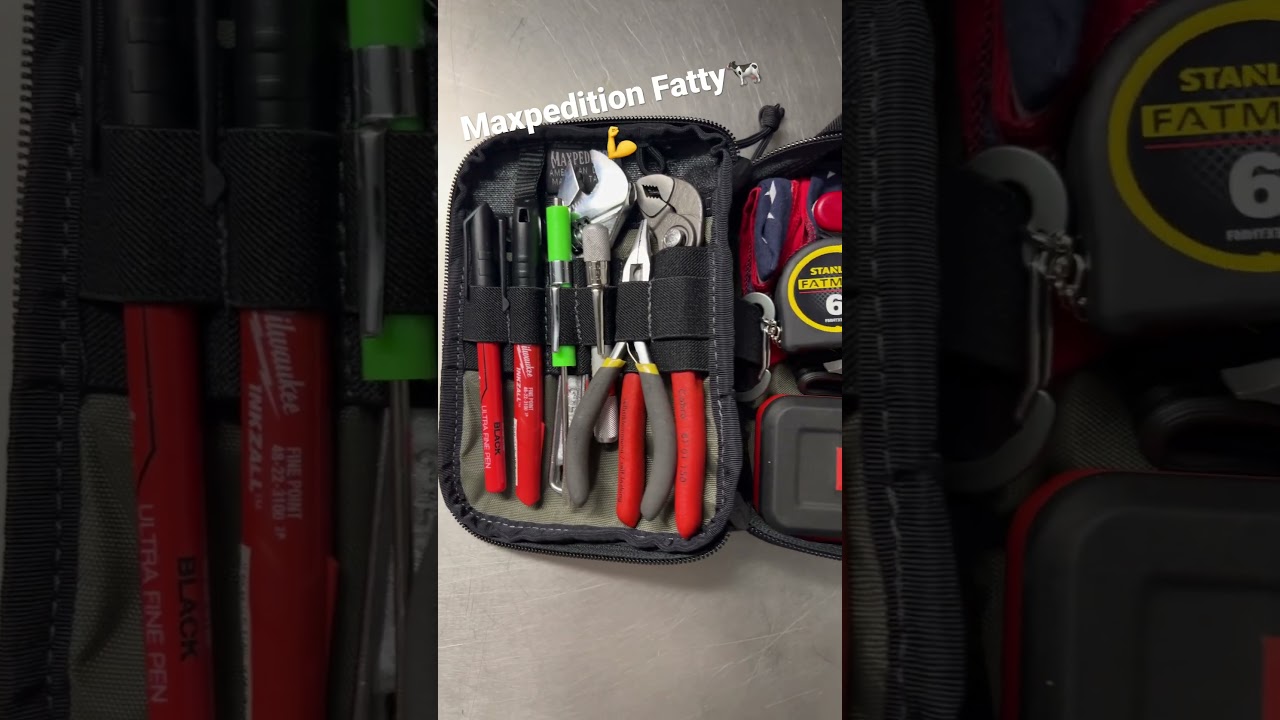 Maxpedition Fatty Tool Pouch loadout. #everydaycarry #fyp  #edc #edclifestyle #maxpedition #knipex
