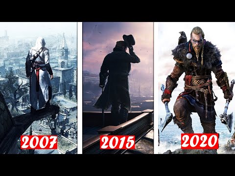 Assassin's Creed - ALL Cinematic CGI Trailers (2007-2020)
