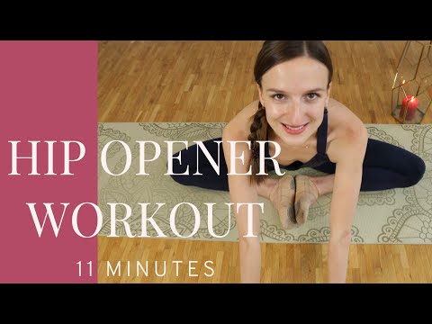 11MIN BALLET HIP OPENER WORKOUT | increase your mobility & strenght