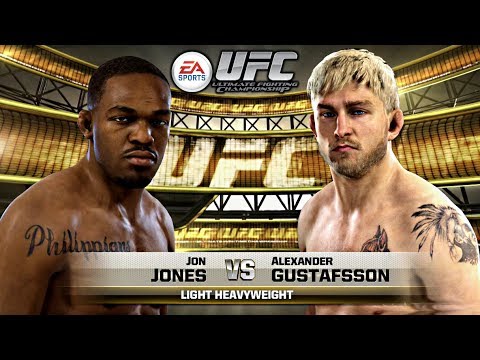 EA Sports UFC - Alex Gustafsson Knocks Out Jon Jones Compilation [HD] 1440p Xbox One PS4