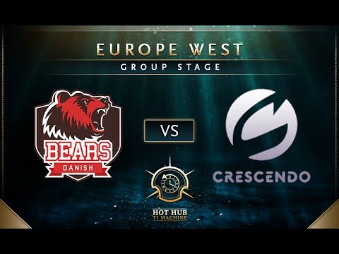 DB vs Crescendo - TI7: EU Regional Qualifiers Group Stage - @Merlini @TobiWan
