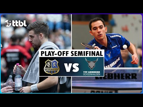 HALBFINALE Rückspiel: SAARBRÜCKEN vs. OCHSENHAUSEN (Tischtennis Bundesliga Recap)