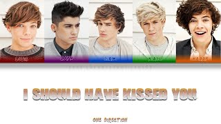 One Direction &#39;I Should Have Kissed You&#39; Lyrics [Color Coded ENG_ESP]