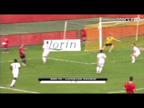 20.04.2013 Hungarian League Egri FC-Kaposvári Rákóczi 1-0 highlights