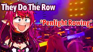Irys Was Shocked When HoloFans Do The Penlight Rowing During 67 Curse【Hololive EN】