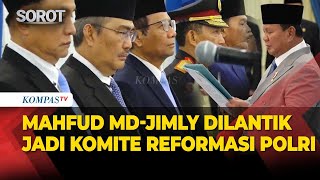 Download lagu [FULL] Mahfud MD, Jimly Asshidiqie hingga Otto Dilantik Presiden Prabowo Jadi Komite Reformasi Polri mp3