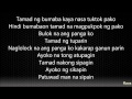 Tamad - DnP ft. Sir Rex Kantatero Lyrics