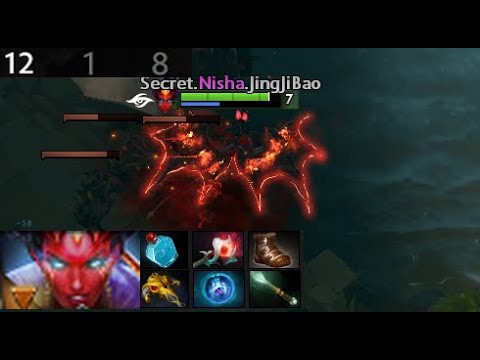 Nisha - Queen of Pain | Team Secret vs Team Spirit  (game 1) BO2 | The International 2021