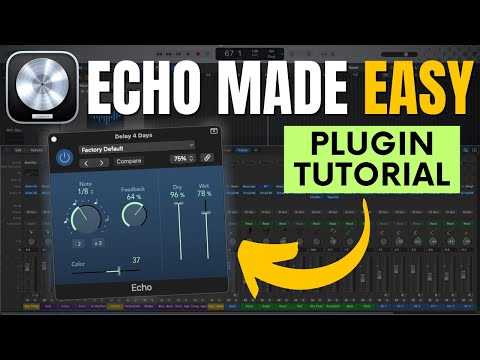 Logic Pro X | Echo Plugin in 4 Minutes!