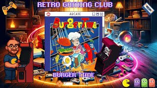 Burger Time | Arcade | Review & Gameplay | Classic Burger Building Action!