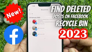 How to Find your Deleted Posts on Facebook Recycle Bin