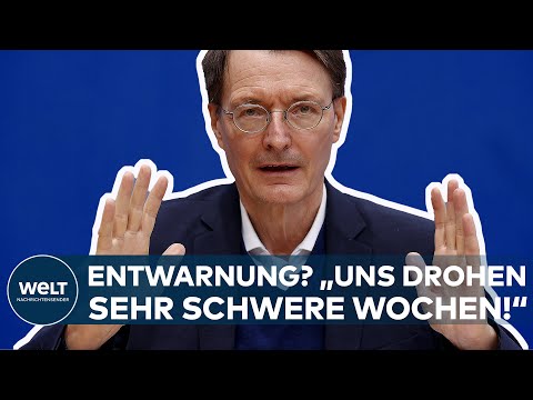 KARL LAUTERBACH: Omikron-Welle! "Uns drohen in Deutschland sehr schwere Wochen" I WELT News