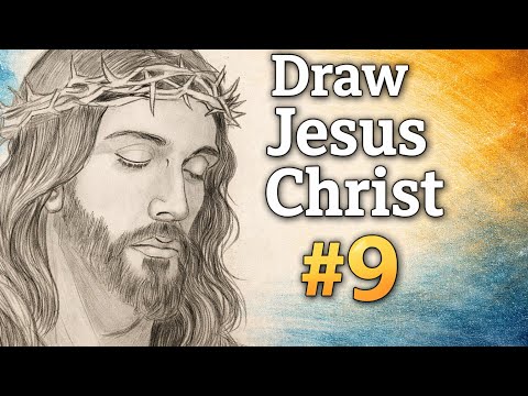 Draw Jesus Christ #9 (Jesus Christ portrait)
