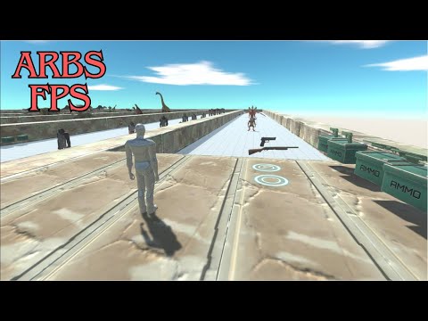 FPS Death Run with All Weapons - Animal Revolt Battle Simulator