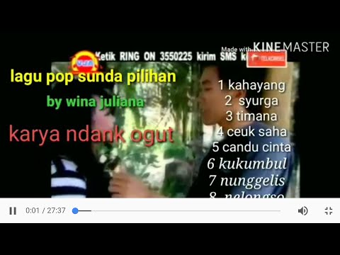 pilihan 8 lagu pop sunda @wina juliana