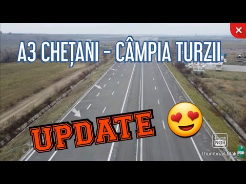 AUTOSTRADA A3 CHETANI - CAMPIA TURZII UPDATE 29.09.2023. FILMARE TERESTRA