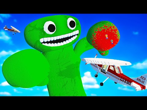 Fighting GIANT Jumbo Josh with PLANES... (Teardown Mods)