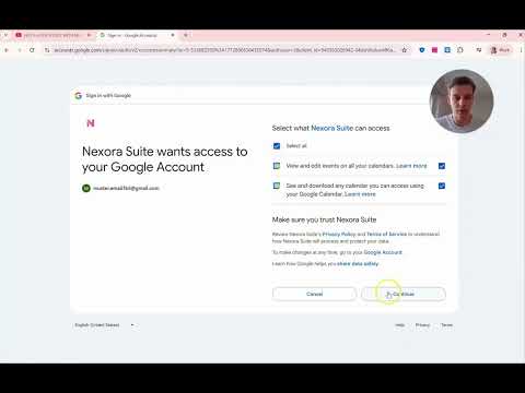 Connect Google Calendar