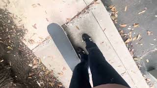 i am back on my skateboard