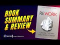 Rework - Book Summary & Review | DY Books