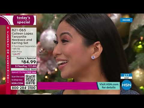 HSN | Colleen Lopez Gemstones Jewelry Year-End Sale 12.20.2022 - 02 AM