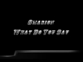 Omarion - What Do You Say 