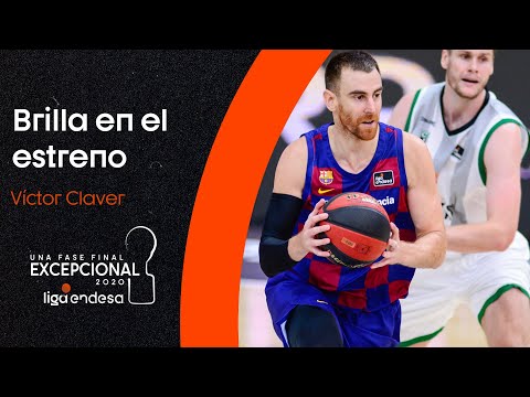 Víctor Claver brilla en el estreno