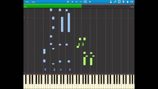 Christmas is Coming Piano Tutorial -- Synthesia 30%
