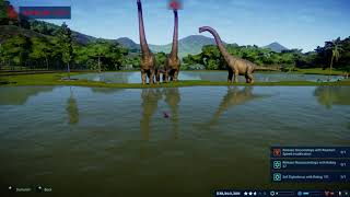 Jurassic World Evolution 2021!!! Diplodocus Tyrannosaurus How to Unlock Dinosaurs