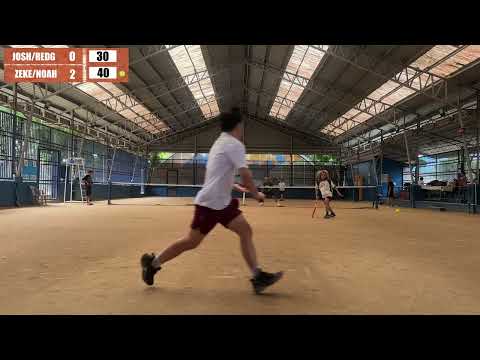 Rancho Uno Tennis: Zeke-Noah vs Josh-Redg