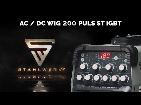 STAHLWERK Videoanleitung - AC DC WIG 200 Puls ST IGBT - Zusammenbau/Probeschweißen/Erklärung
