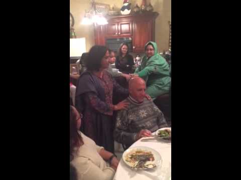 Nafeesa toast to Papa