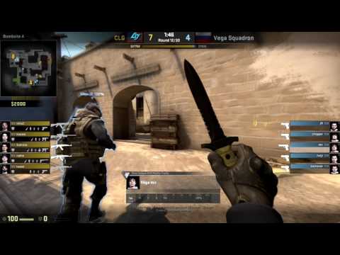 CS:GO POV Demo Vega Squadron mir (35/21) vs CLG (de_mirage)
