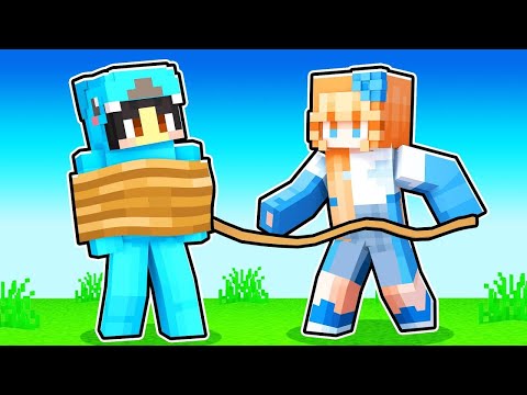 Kidnapped by a CRAZY FAN GIRL in Minecraft!