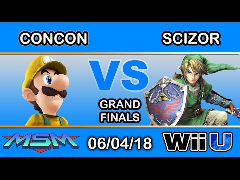 MSM 149 - SS | ConCon (Luigi) Vs. Scizor (Link) Grand Finals - Smash 4
