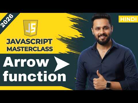 Javascript Tutorial In Hindi 37 Arrow Function Explained Hoisting Arguments Object Return
