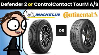 Michelin Defender 2 or Continental ControlContact TourM A/S (Comparison and Review)