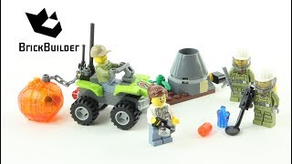 Lego City Volcano Starter Set 60120 - Lego Speed Build by Brick Builder