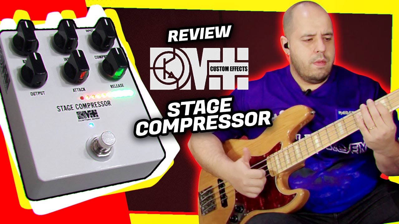 O MELHOR PEDAL COMPRESSOR BRASILEIRO, DMT STAGE COMPRESSOR - REVIEW #46