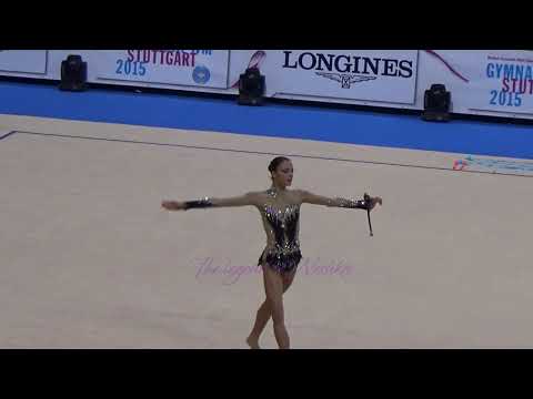 Selin KILAVUZ (TUR) clubs - 2015 Stuttgart worlds Qualifs  (NO SOUND)
