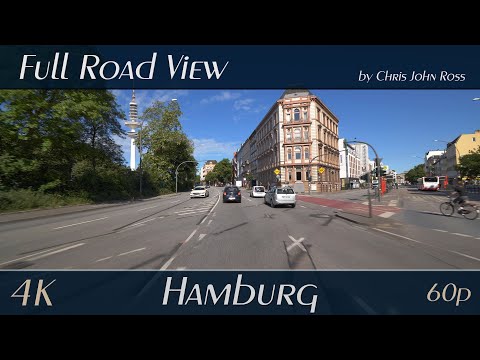 Hamburg, Germany: Rotherbaum, St. Pauli, Sternschanze, Eimsbüttel, Stellingen, Bahrenfeld - 4K UHD
