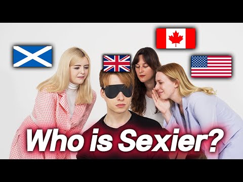Which English Accent Is The Sexiest(British React to American,Canadian,Scottish accent!)