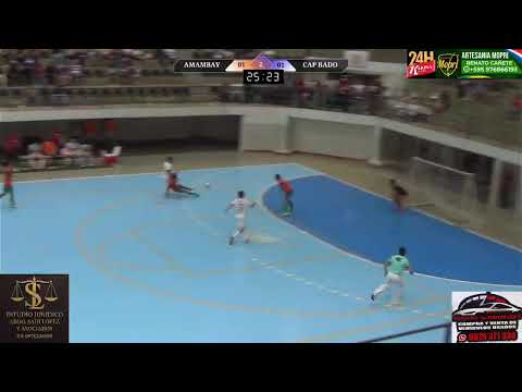 ELIMINATORIAS C20 DE FUTBOL DE SALÓN AMAMBAY VS CAPITAN BADO