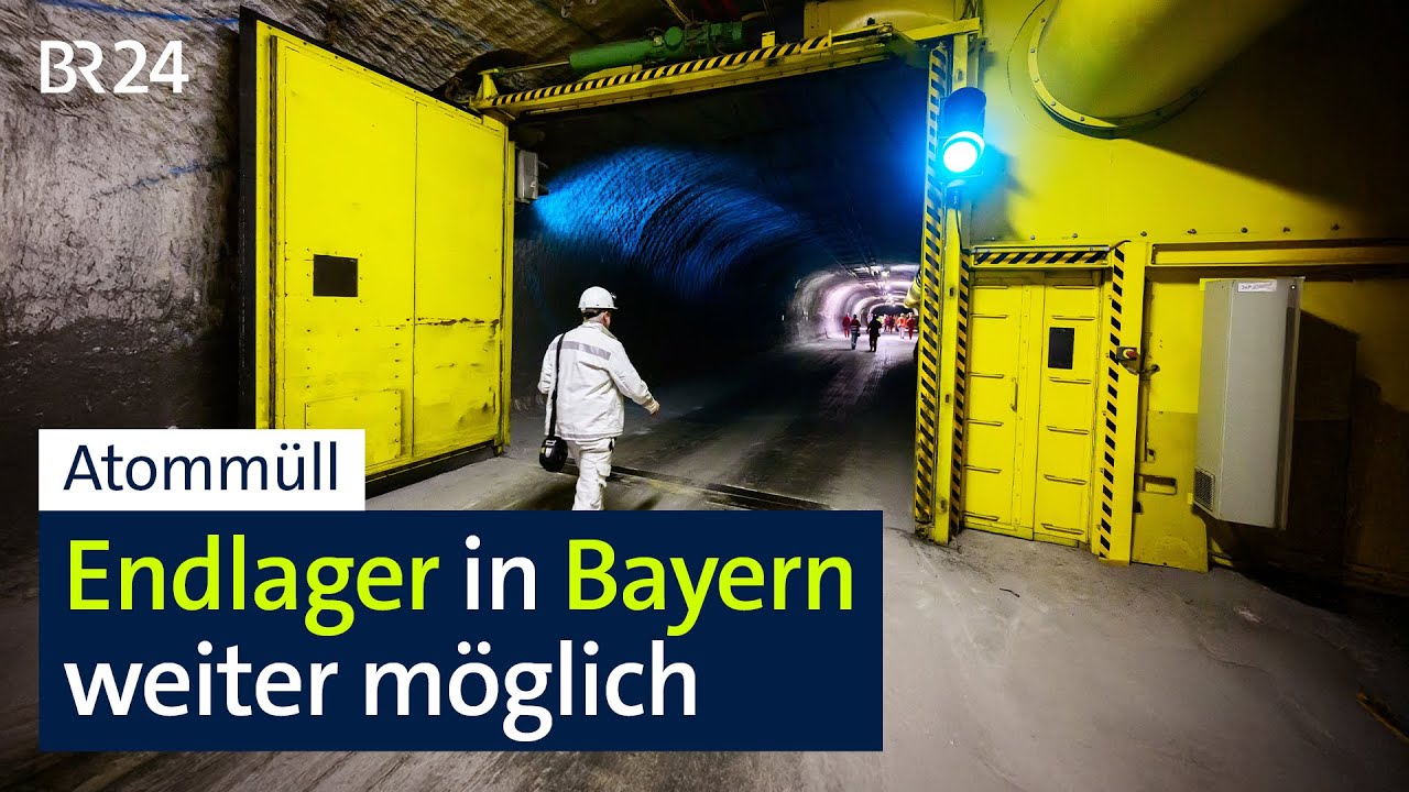 Nur wenige Regionen in Bayern tauglich für Endlager | BR24